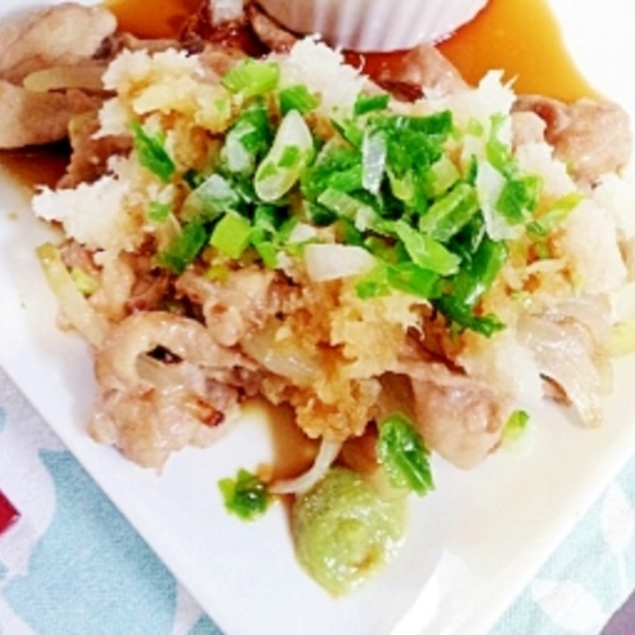 絶品 豚のおろしポン酢 レシピ 作り方 By Chu Toto 楽天レシピ